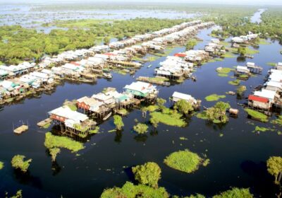 Kampong Pluk Village Top View